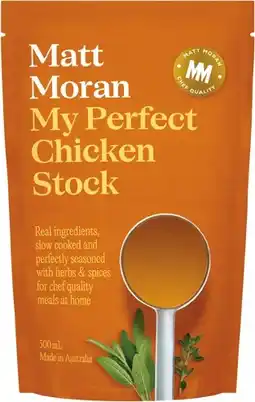 IGA Matt Moran Stock 500mL Selected Varieties offer