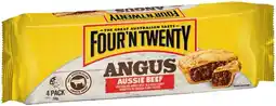 IGA Four’N Twenty Angus Beef Pies 4 Pack Selected Varieties offer