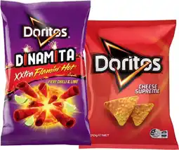 IGA Doritos Corn Chips 110‑170g Selected Varieties offer