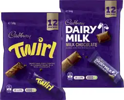 IGA Cadbury Share Pack 120‑180g Selected Varieties offer