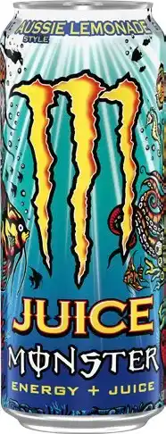 IGA Monster Aussie Style Lemonade Energy + Juice Drink 500mL offer