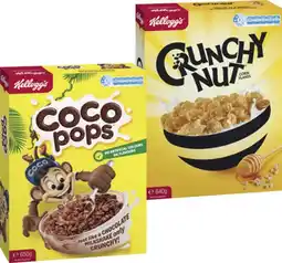 IGA Kellogg’s Cereal Crunchy Nut 640g, Coco Pops 650g or Just Right 740g offer