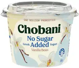 IGA Chobani No Sugar Added Greek Yogurt 680g Selected Varieties offer