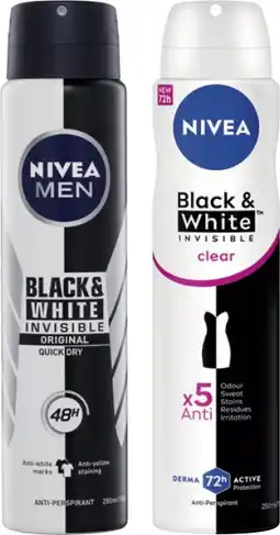 IGA Nivea Anti‑perspirant Deodorant 250mL Selected Varieties offer