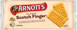 IGA Arnott’s Scotch Finger or Yo‑Yo Biscuits 250g offer