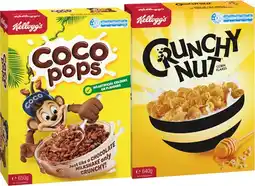 IGA Kellogg’s Crunchy Nut Corn Flakes 640g, Coco Pops 650g or Froot Loops Cereal 460g offer