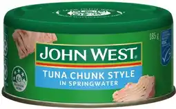 IGA John West Tuna 185g Selected Varieties offer