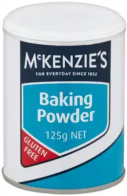IGA McKenzie’s Baking Powder 125g offer