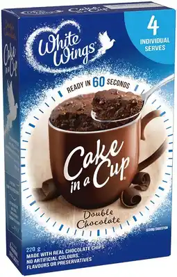 IGA White Wings Cake in a Cup 4 Pack Selected Varieties offer