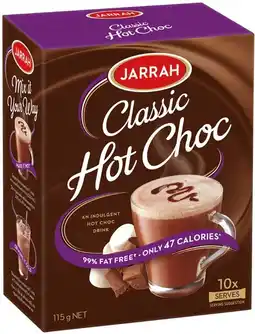 IGA Jarrah Hot Chocolate Sachets 8‑10 Pack Selected Varieties offer