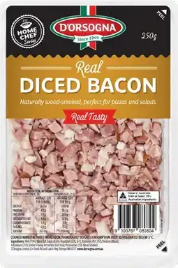 IGA D’Orsogna Diced Bacon 250g or Shredded Ham 250g offer