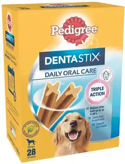 IGA Pedigree Dentastix Daily Oral Care 28 Pack Selected Varieties offer