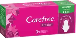 IGA Carefree Flexia Super Tampons 16 Pack offer