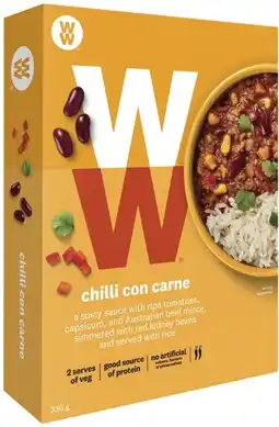 IGA Weight Watchers Chilli Con Carne 330g offer