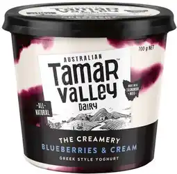 IGA Tamar Valley Greek Style Yoghurt 700g Selected Varieties offer