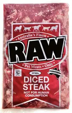 IGA Raw Pet Mince 800g Selected Varieties (from the Meat Dept) offer