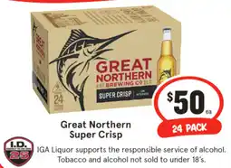 IGA Great northern super crisp offer