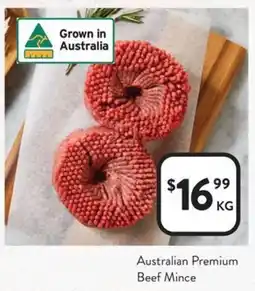 Foodworks Australian Premium Beef Mince offer