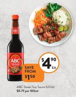 Foodworks ABC Sweet Soy Sauce offer