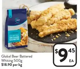 Foodworks Global Beer Battered Whiting offer