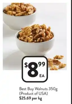 Foodworks Best Buy Walnuts (Product of USA) offer