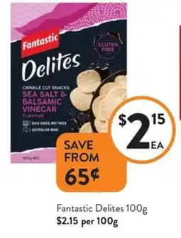 Foodworks Fantastic Delites offer
