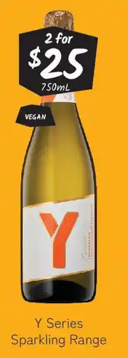 Cellarbrations Y Series Sparkling Range offer