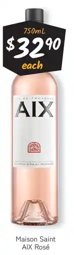Cellarbrations Maison Saint AIX Rosé offer