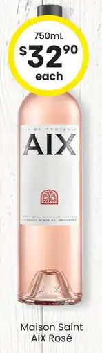 The Bottle O Maison Saint AIX Rosé offer