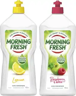 Coles Morning Fresh Dishwashing Liquid 900mL offer