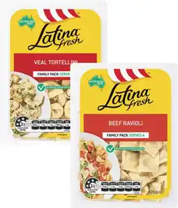 Coles Latina Filled Pasta 625g offer