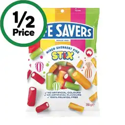 Woolworths Life Savers 150-200g offer