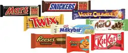Coles Mars, Nestlé, Violet Crumble Chocolate Bar or Reese's Cup 30g-56g offer