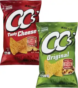 Coles CC's Corn Chips 175g offer