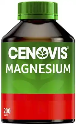Coles Cenovis Magnesium Tablets 200 Pack offer