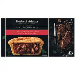 Woolworths Herbert Adams Gourmet Pies 400-420g Pk 2 offer