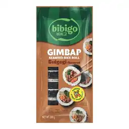 Woolworths Bibigo Gimbap Seaweed Rice Rolls 250g offer