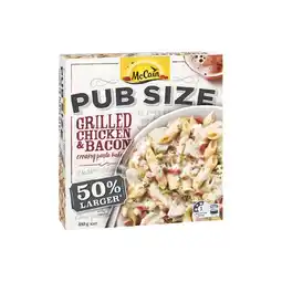 Woolworths McCain Pub Size Meals 480-500g offer
