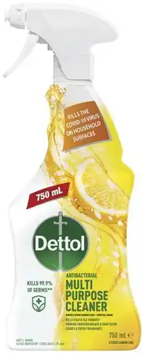 Coles Dettol Multipurpose Cleaner offer