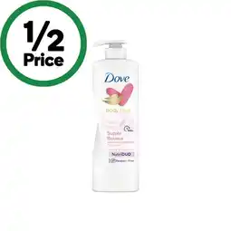 Woolworths Dove Body Love Supple Bounce Body Lotion 400ml offer