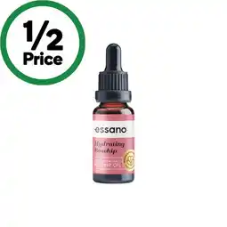 Woolworths Essano Hydration+ Certified Organic Rosehip Oil 20ml offer