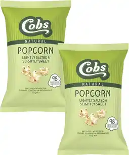 Coles Cobs Popcorn 80g-120g offer