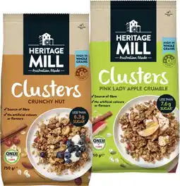 Coles Heritage Mill Clusters 750g offer