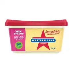 Woolworths Western Star Spread 375g offer