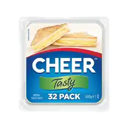 Woolworths Cheer Cheese Slices 500g offer