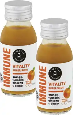 Coles The Juice Lab Wellness Shot 60mL offer