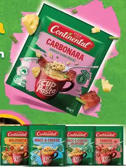 Coles Continental Cup a Pasta 50g-62g offer
