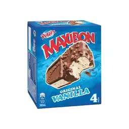 Woolworths Peters Maxibon 560ml Pk 4 – From the Freezer offer