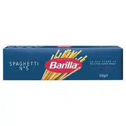 Woolworths Barilla Pasta 500g offer