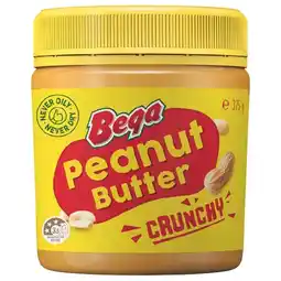 Woolworths Bega Peanut Butter 375g offer